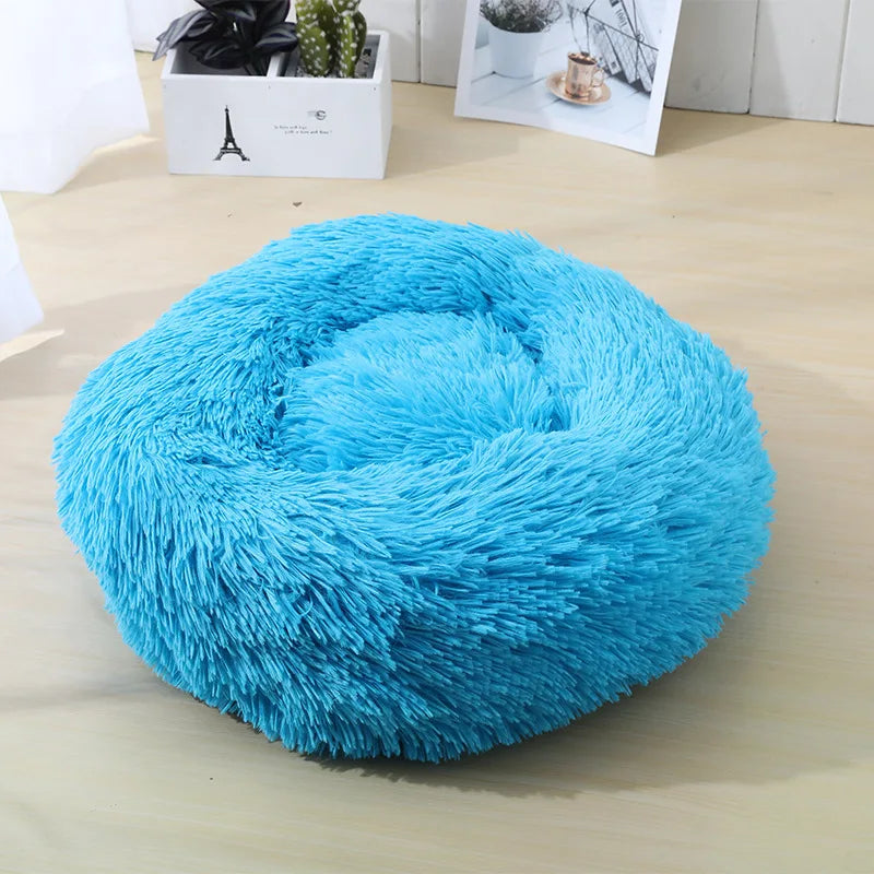 Calming Donut Bed – Orthopedic Comfort for Dogs & Cats