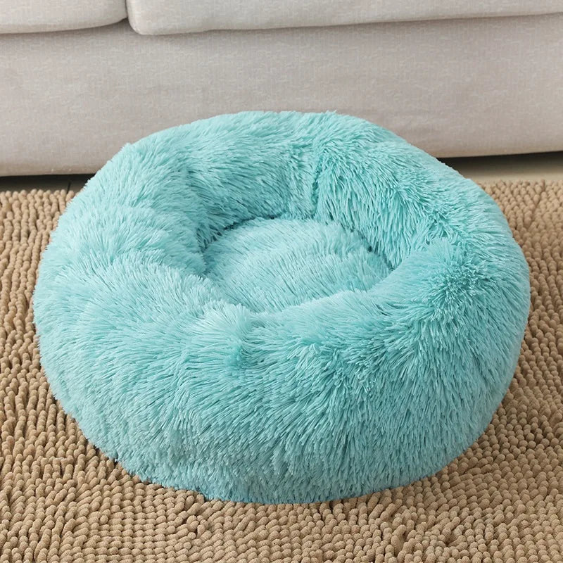 Calming Donut Bed – Orthopedic Comfort for Dogs & Cats